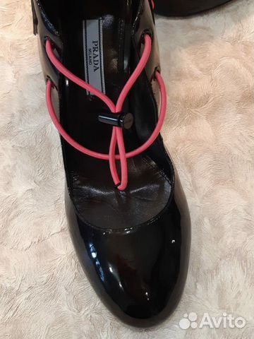 Туфли женские Prada кожа Италия Туфли женские Prada кожа Италия