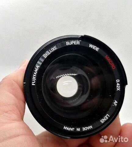 Fujiyama delux super wide macro 0.42x AF. Lens Fujiyama delux super wide macro 0.42x AF. Lens