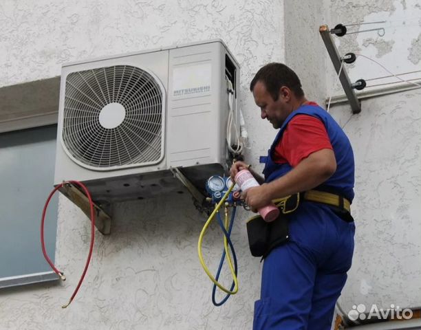 Установка, Ремонт, Чистка, Заправка кондиционеров
