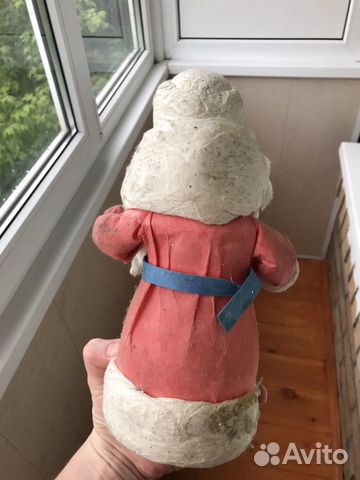 Дед мороз советский СССР елочная игрушка шар