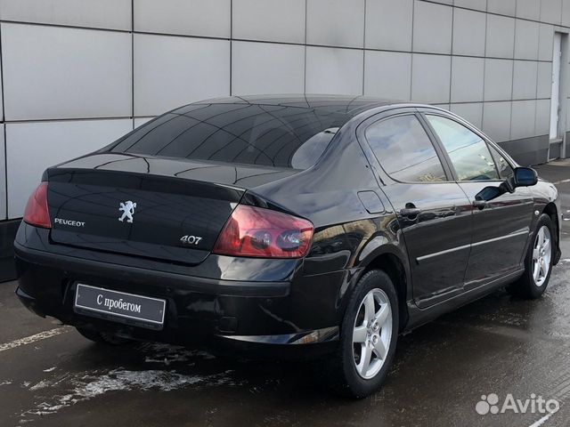 Peugeot 407 2.0 AT, 2007, 202 000 км