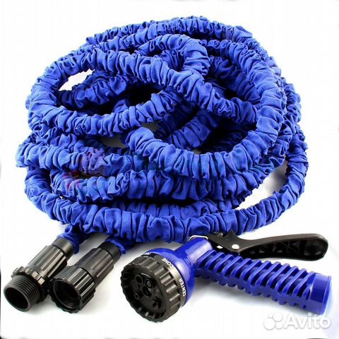 Magic hose 30 метров садовый шланг растягивающийся Magic hose 30 метров садовый шланг растягивающийся
