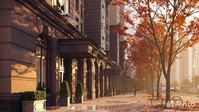 1-к квартира, 45.8 м², 13/21 эт.