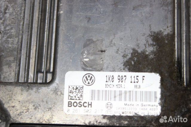 Блок управления двигателем Volkswagen Golf 5 Блок управления двигателем Volkswagen Golf 5