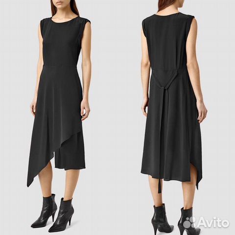 Allsaints шелковое платье Allsaints шелковое платье