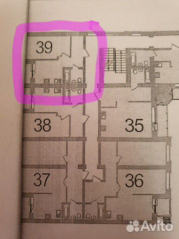 1-к квартира, 37 м², 3/5 эт. 1-к квартира, 37 м², 3/5 эт.
