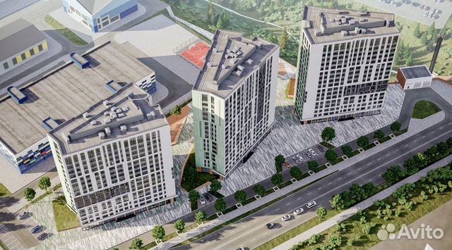 2-к квартира, 63.3 м², 16/16 эт. 2-к квартира, 63.3 м², 16/16 эт.