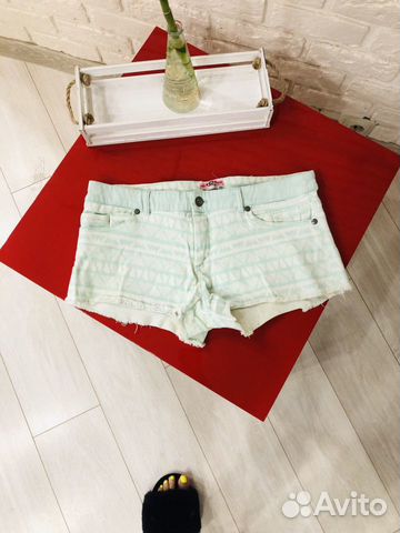 Шорты джинсовые pull&bear Шорты джинсовые pull&bear