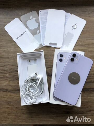 iPhone 11 64 (на гарантии) Фиолетовый