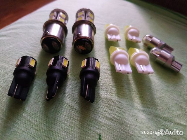 Диодные лампы разные