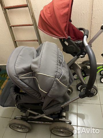 Коляска Stokke + подарок для зимы Emmaljunga