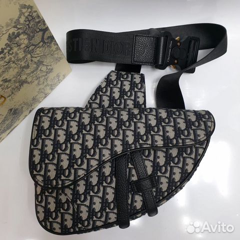 Сумка Dior Диор Saddle мужская поясная Сумка Dior Диор Saddle мужская поясная