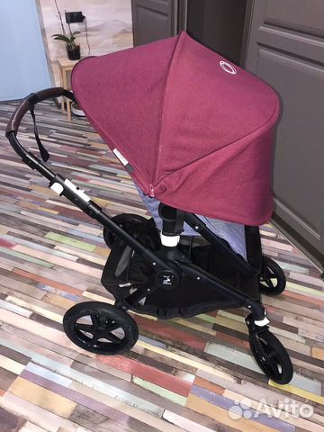 Коляска Bugaboo Fox base шасси Black 239280ZW01 Коляска Bugaboo Fox base шасси Black 239280ZW01