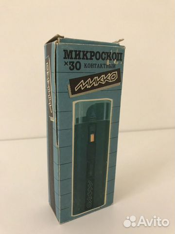 Контактный микроскоп микко х30 Контактный микроскоп микко х30