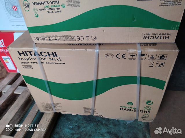 Кондиционер мультисплит Hitachi RAM-52QH5 Кондиционер мультисплит Hitachi RAM-52QH5