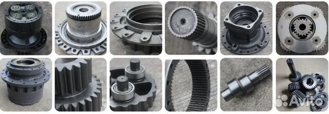 Запчасти в редуктор хода грохота Maximus 516