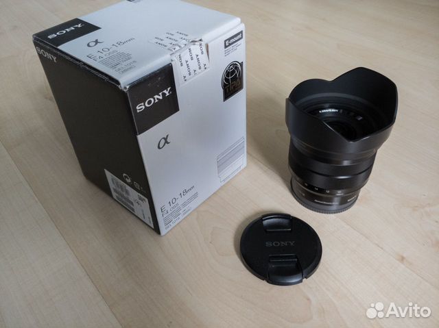 Объектив Sony E 10-18mm F4 SEL1018 Объектив Sony E 10-18mm F4 SEL1018