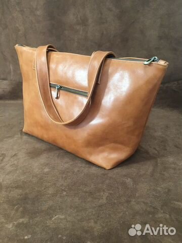 Сумка из натуральной кожи. Цвет любой