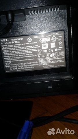 Монитор NEC