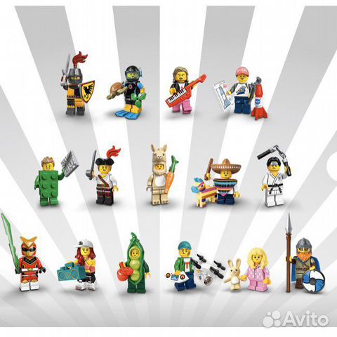 Lego minifigures 20 серия, полная серия - закрытая Lego minifigures 20 серия, полная серия - закрытая