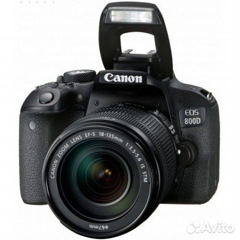 Новый Canon EOS 800D Kit 18-135mm IS STM
