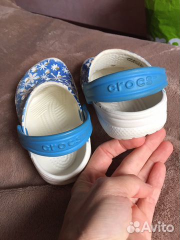 Детские сабо crocs c8 c9