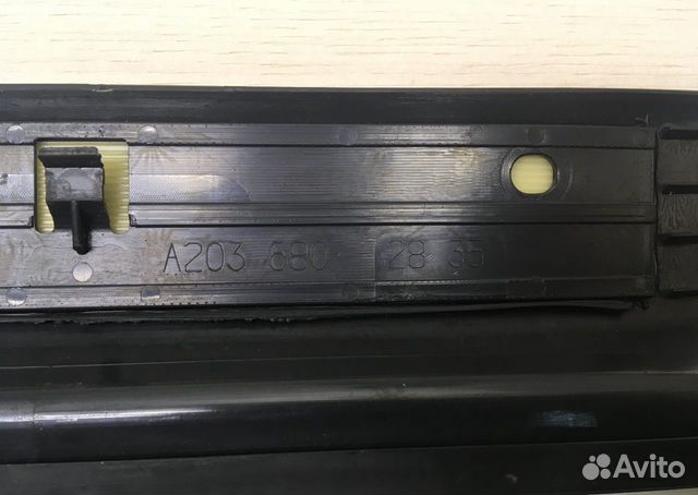 Накладка на порог Mercedes W203 Накладка на порог Mercedes W203
