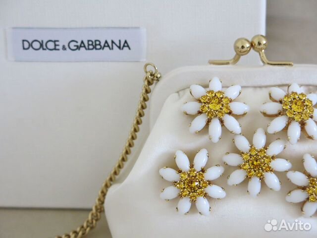 Dolce&Gabbana новая сумка белая оригинал