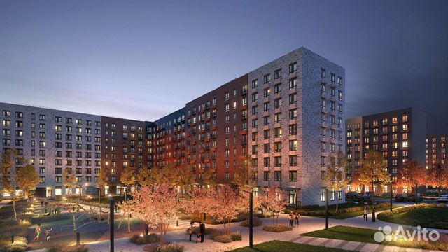 2-к квартира, 63.7 м², 8/9 эт.