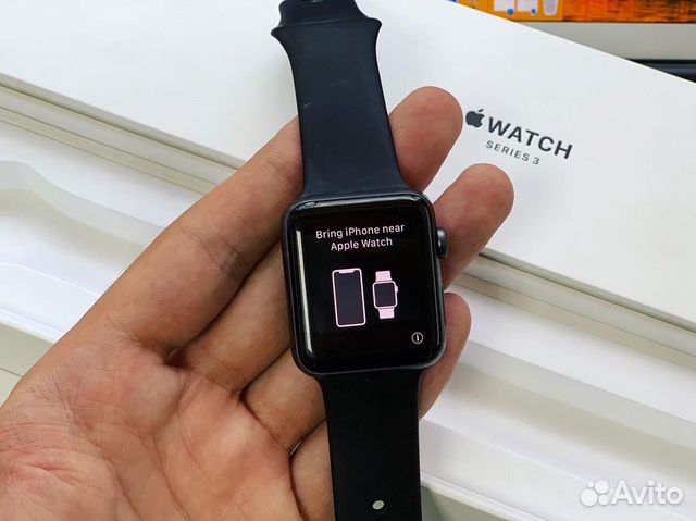 Apple Watch 3 42MM Black. Идеал