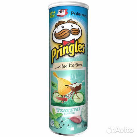 Чипсы Pringles Tzatziki Big Size Принглс Дзадзики
