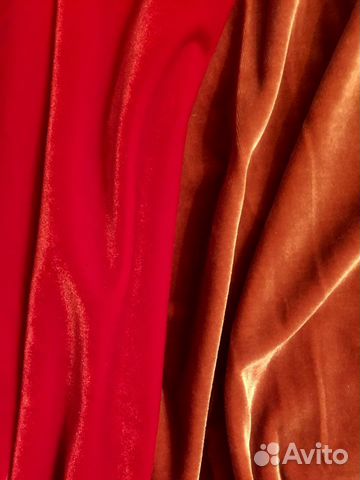 Ткань бархат крэш плюш велюр замша метражом отрез
