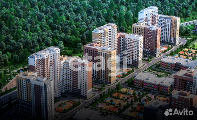1-к квартира, 40.1 м², 10/22 эт. 1-к квартира, 40.1 м², 10/22 эт.