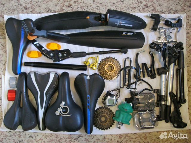 Манетки Шимано Седло Ручки Каретка Шина Вмх Колесо