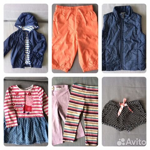 Одежда на девочку от 1,5 лет до 3х