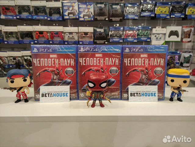Человек Паук + наушники Samsung в подарок - PS4