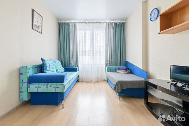 

Квартира-студия, 30 м², 2 кровати