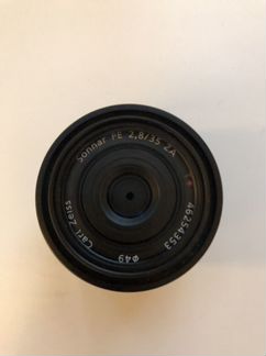 Объектив carl zeiss 35mm fe