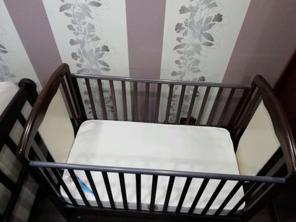 Кроватка детская Papaloni Vitalia + матрас