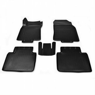 Коврики салона Renault Koleos (2016.) черные 3D