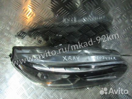 Фара правая LADA X-Ray oem 260107436r (слом. 3 кре