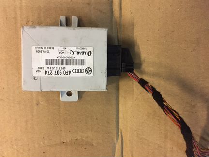Блок управления давлением в шинах Audi 4F0907274