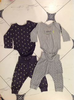 Детские вещи 3-6, 6-12, 12-18 мес