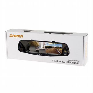 Digma FreeDrive 303 mirror dual, 2 камеры