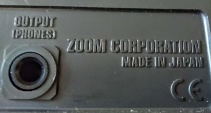 Бас Гитарный процессор zoom 708 b Япония