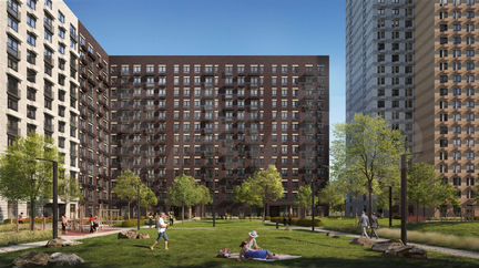 1-к квартира, 53.7 м², 24/33 эт.