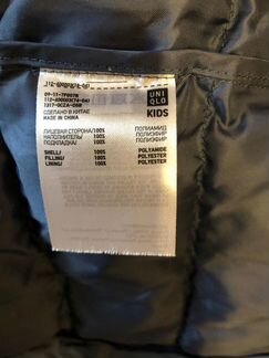 Куртка uniqlo для девочки 11-12 лет