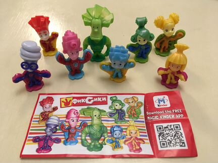 Серии киндер-сюрприз, мультфильмы