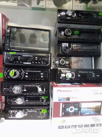Магнитолы Pioneer.gb Bt/usb новые