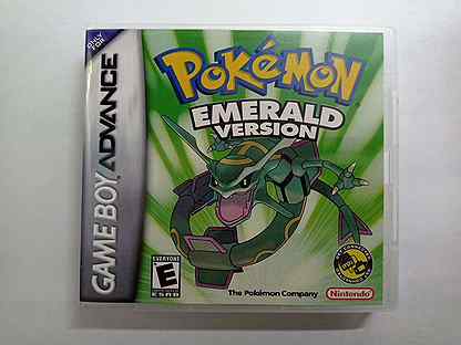Pokemon Emerald Version GBA реплика